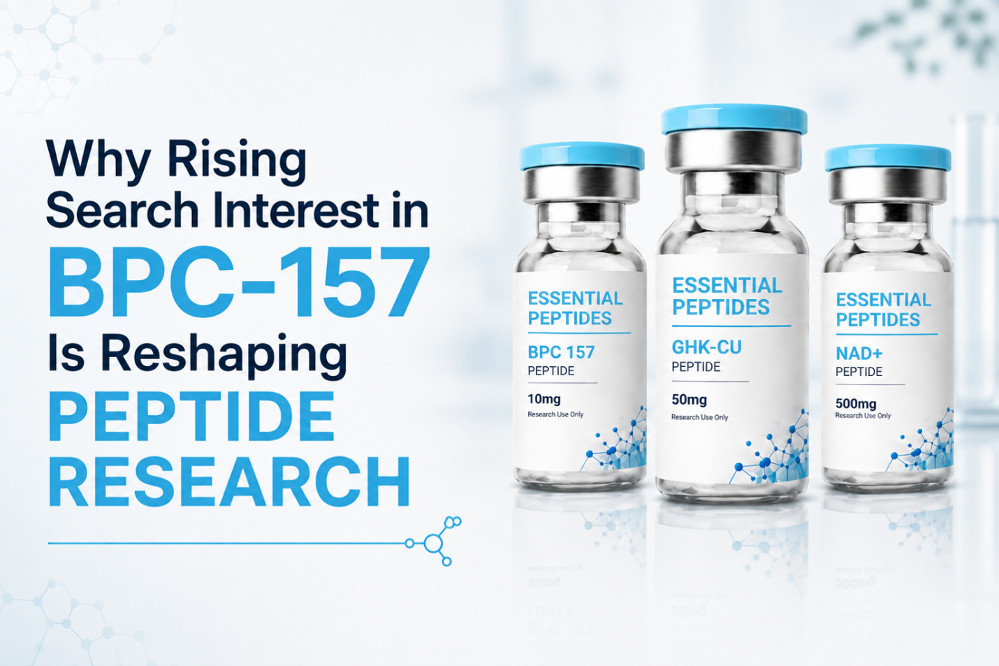 Why Rising Search Interest in BPC-157 Is Reshaping Peptide Research