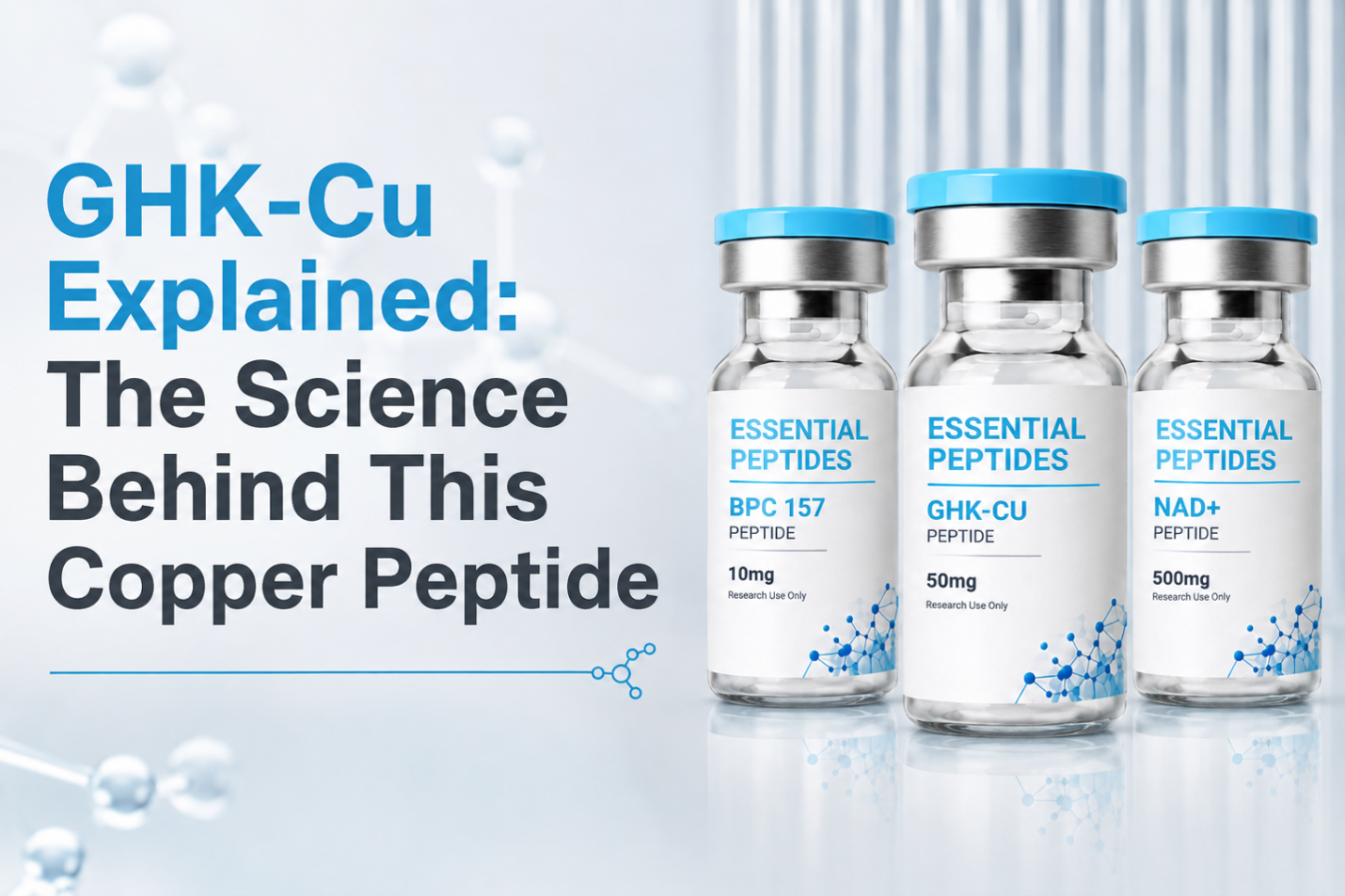 GHK-Cu Explained: The Science Behind This Copper Peptide