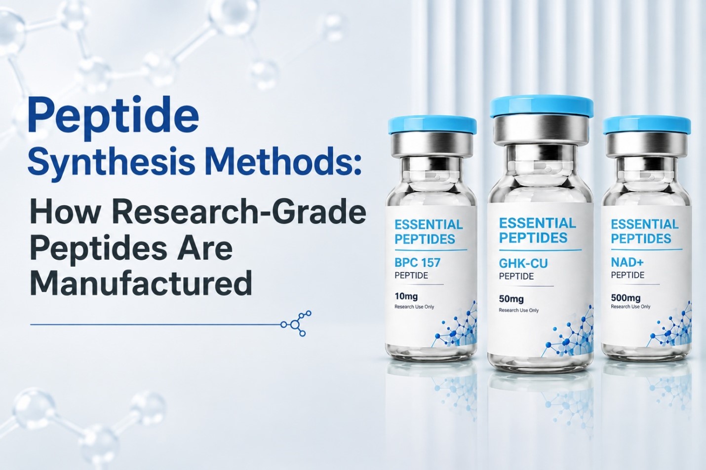 Peptide Synthesis Methods: How Research-Grade Peptides Are Manufactured