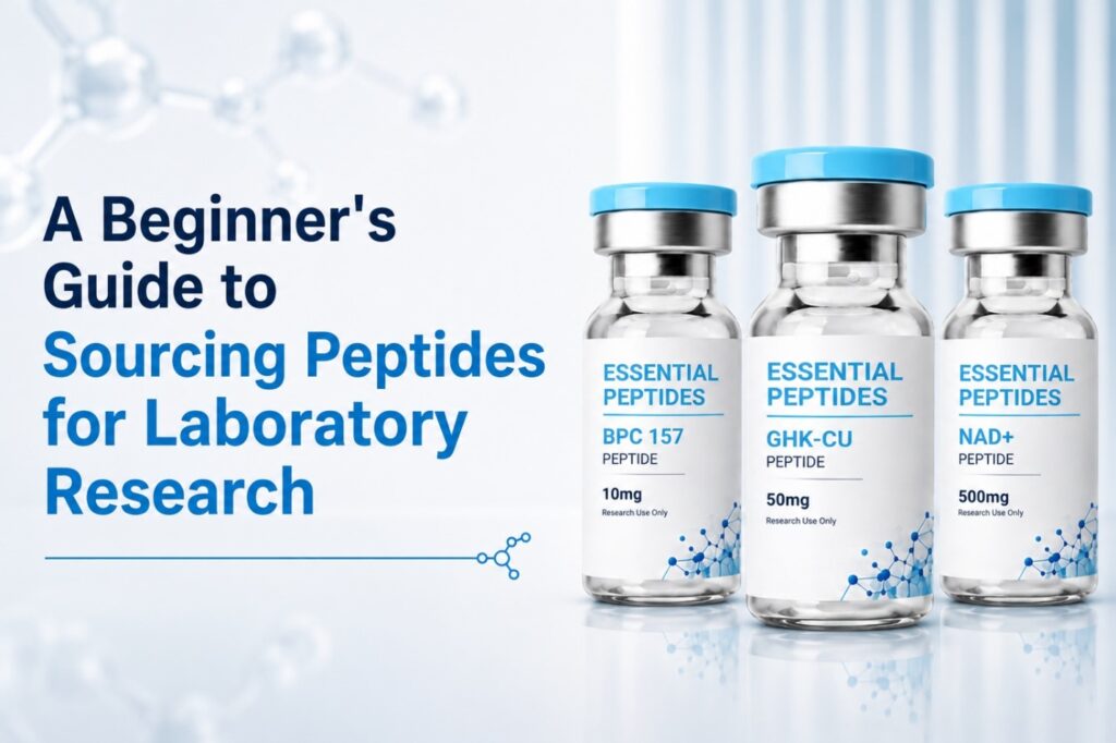A Beginner’s Guide to Sourcing Peptides for Laboratory Research